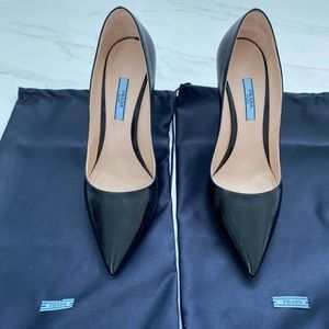 Prada Saffiano Leather Pumps